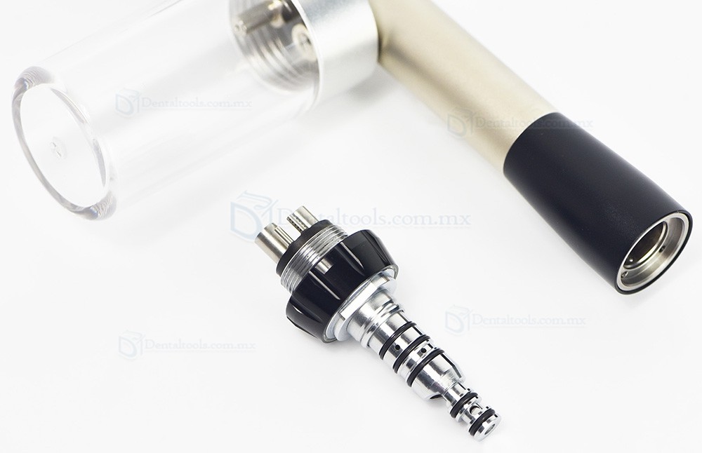 Microarenador dental de al&uacute;mina con opciones de conexi&oacute;n 2H 4H QD y KaVo